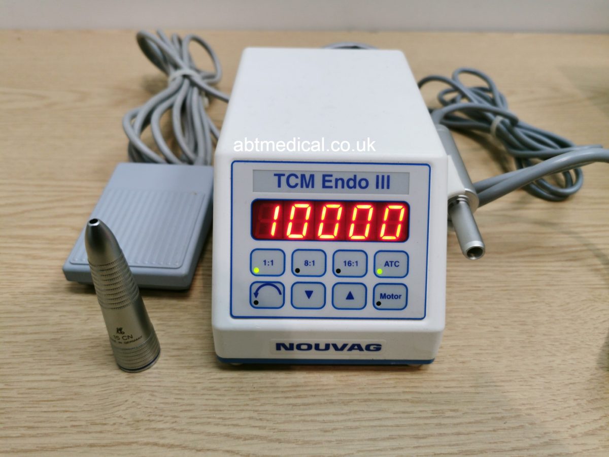 Nouvag TCM III Endo Motor Endodontic with KAVO 15 CN Straight Handpiece