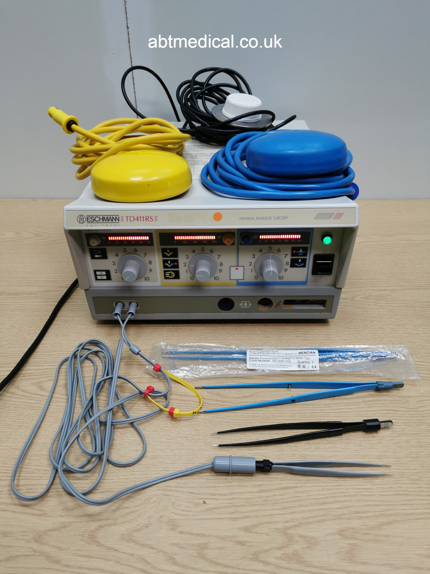 Eschmann TD411RS Electrosurgical Generator Diathermy coagulation with