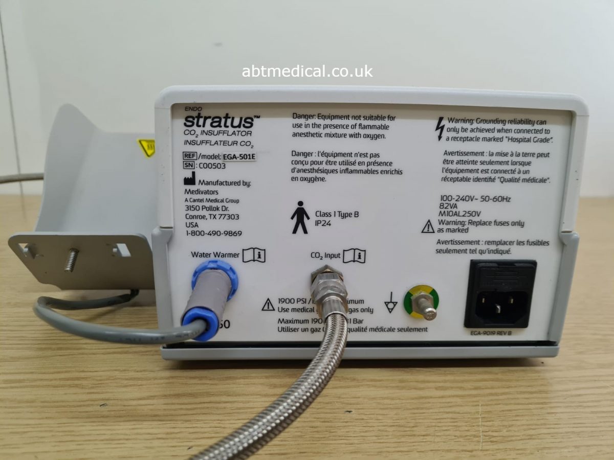 Medivators EGA 501E Endo Stratus CO2 Insufflator with hose to