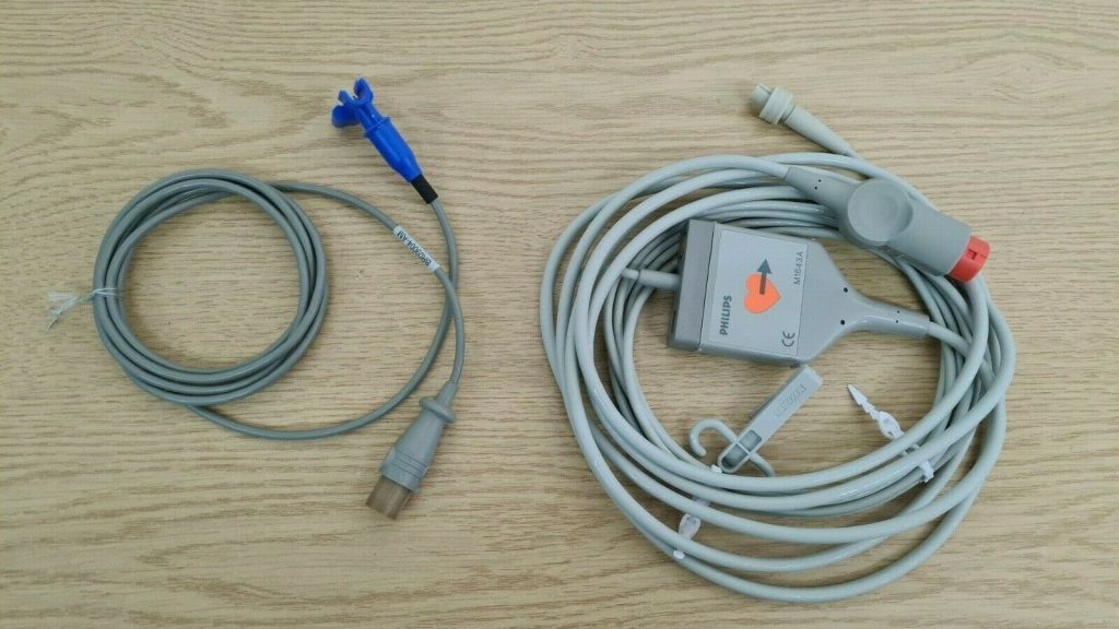 Philips M1012A PICCO Output Module with M1643A cable CCO CO PICCO Temp