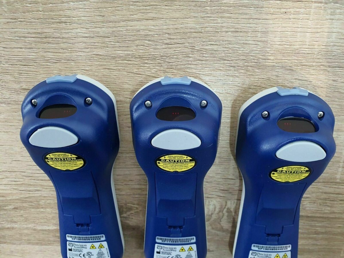 Abbott Precision Xceed Pro hospital grade glucose testing docking