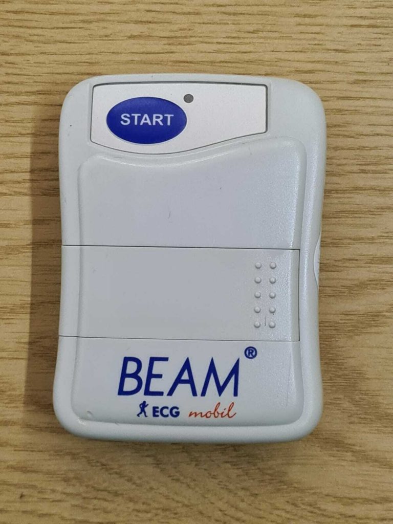 BEAM 3channel ECG loop event recorder to