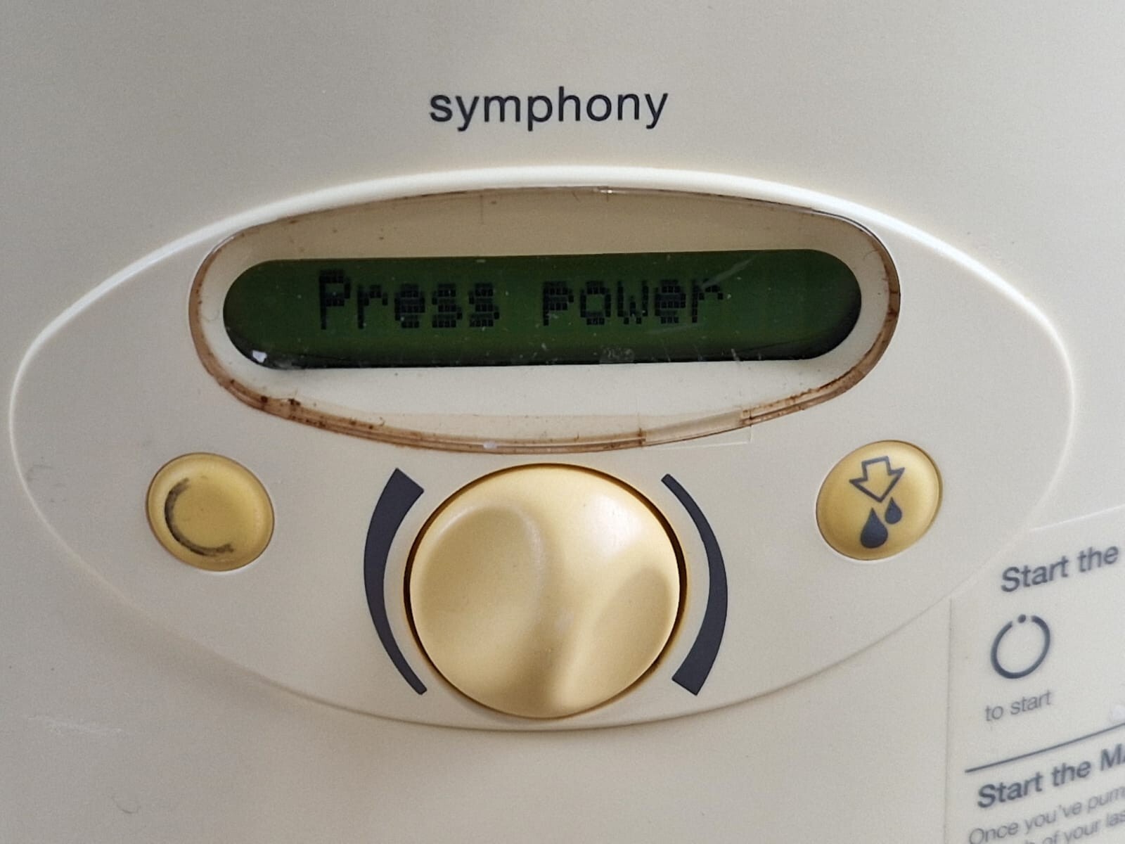 medela symphony 2.0 breast pump with bottle holder and programming card 2.0 - Image 9