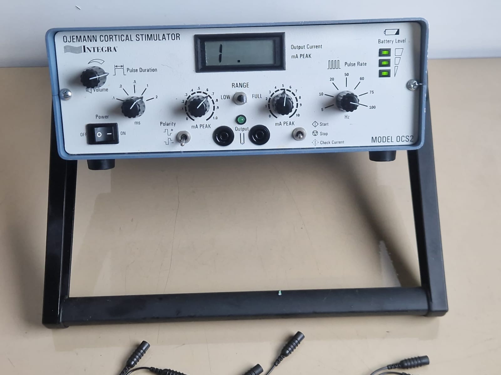 integra ojemann model OCS2 Stimulator module with adapter cable 4mm - Image 5